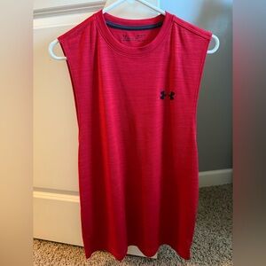 Mens Under Armour Loose Fit Heat Gear Sleeveless Shirt